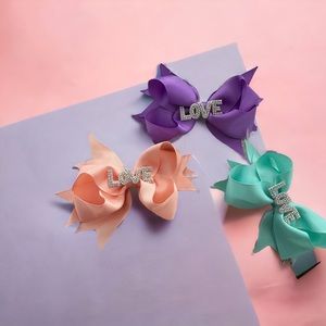 3 hair bows